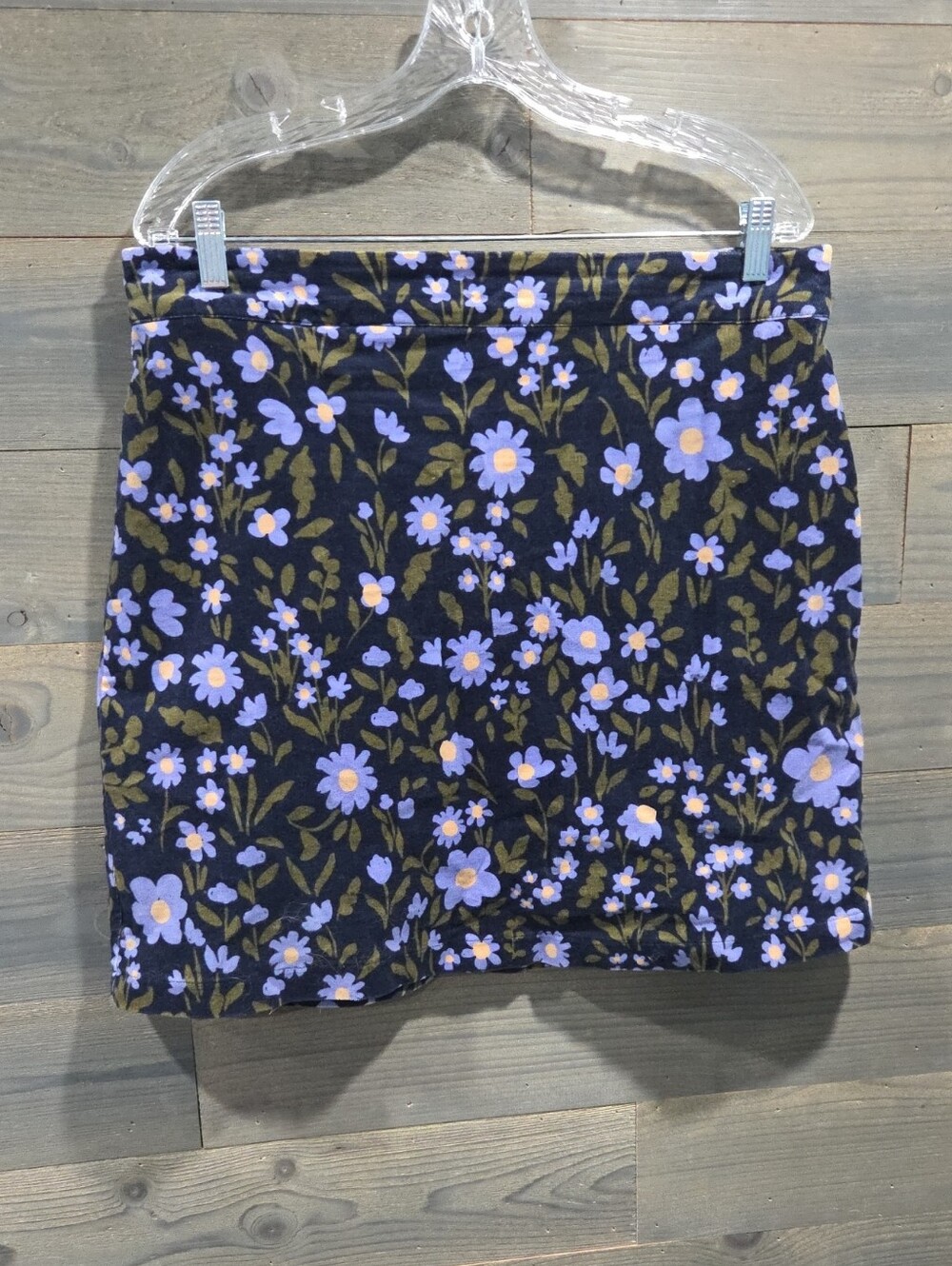 Princess Highway  Mini Skirt with Lavender Floral Print